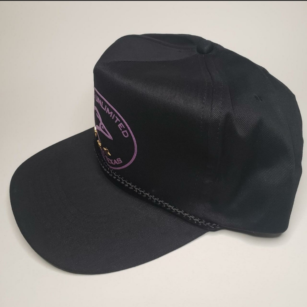 Vintage Ducks Unlimited Black/Purple Snapback hat/cap - Picture 4 of 8